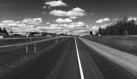 traffic paint highway application