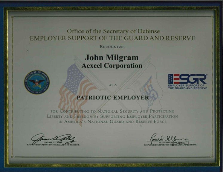 Aexcel Award