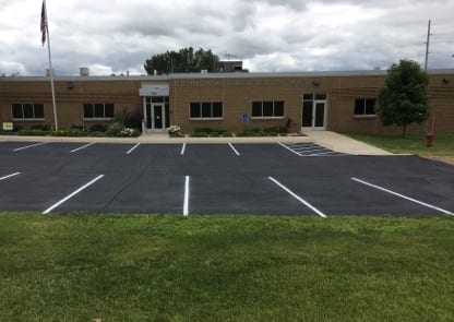 Sustainable Parking Lot Sealcoating & Striping Paint I Aexcel