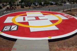 Aexcel LowVOK And Toughline® At Mayo Clinic Heliport In Phoenix, AZ